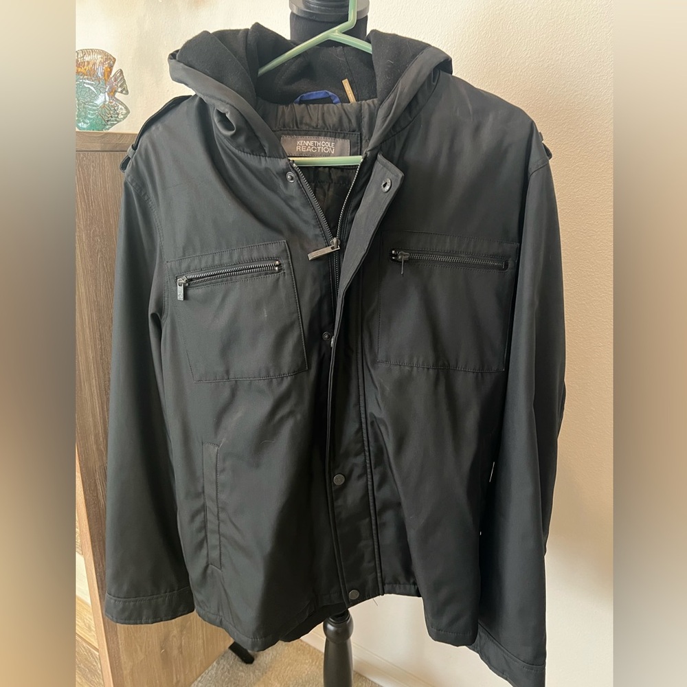 Keneth Cole Reaction Black Men's Jacket
